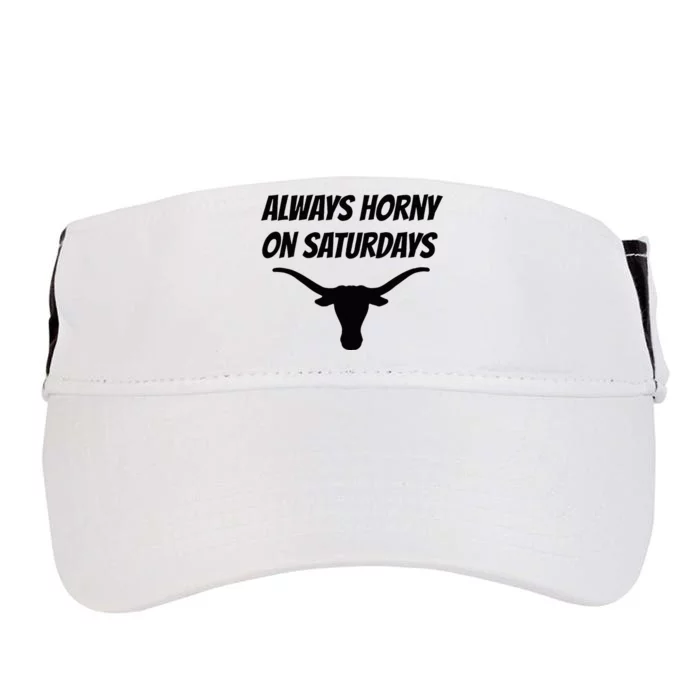 Always Horny On Saturdays Adult Drive Performance Visor