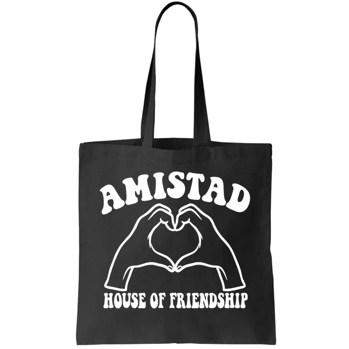 Amistad House Of Friendship Rca Friendly School Spirit Tote Bag