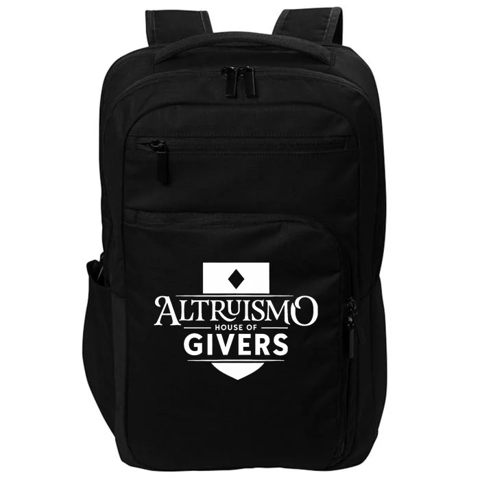 Altruismo House Of Givers School Spirit Givers Rca Educators Impact Tech Backpack