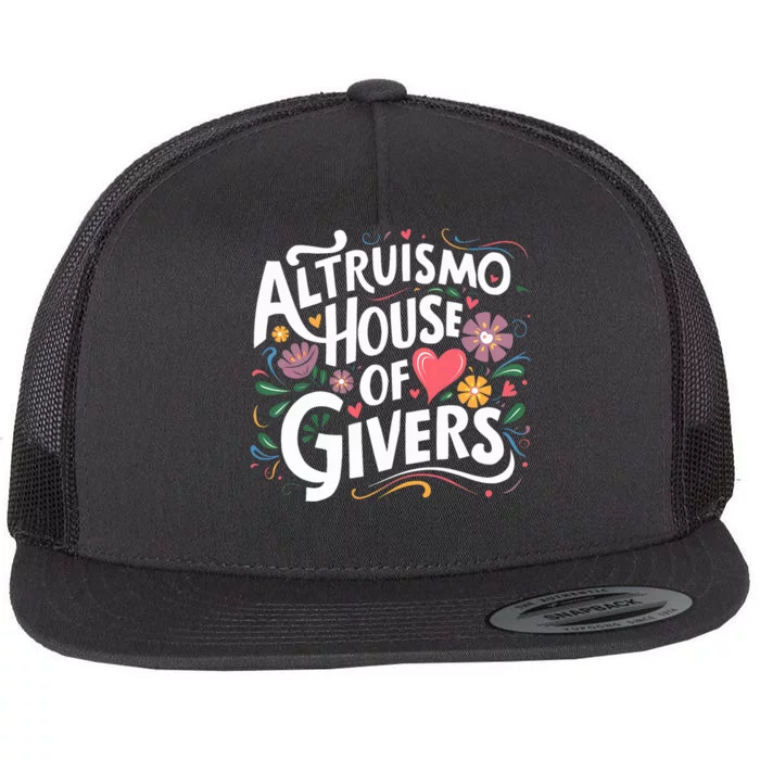 Altruismo House Of Givers Rca Givers School Spirit Flat Bill Trucker Hat