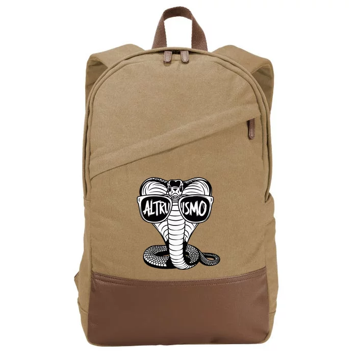 Altruismo House Of Givers. Rca Snack Scool Cotton Canvas Backpack