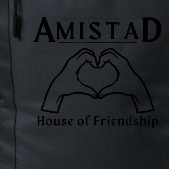 Amistad House Of Friendship Rca Friendly School Spirit Daily Commute Backpack