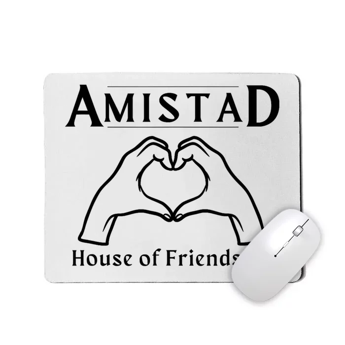 Amistad House Of Friendship Rca Friendly School Spirit Mousepad