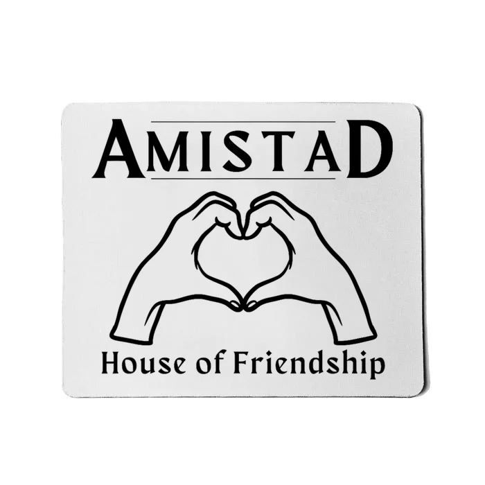 Amistad House Of Friendship Rca Friendly School Spirit Mousepad