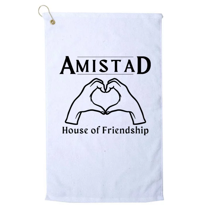 Amistad House Of Friendship Rca Friendly School Spirit Platinum Collection Golf Towel