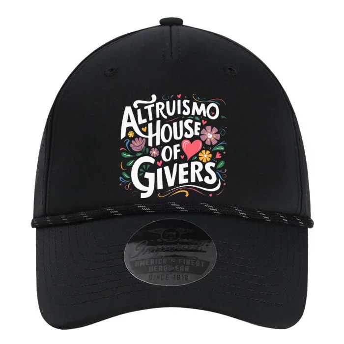 Altruismo House Of Givers Rca Givers School Spirit Performance The Dyno Cap