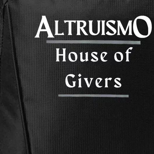 Altruismo House Of Givers Rca Givers School Spirit Black City Backpack