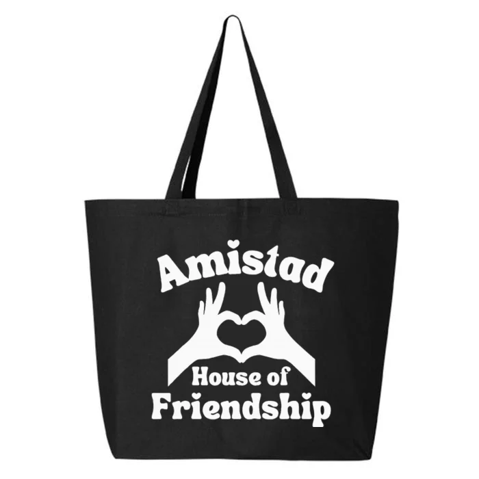 Amistad House Of Friendship Hand Heart 25L Jumbo Tote