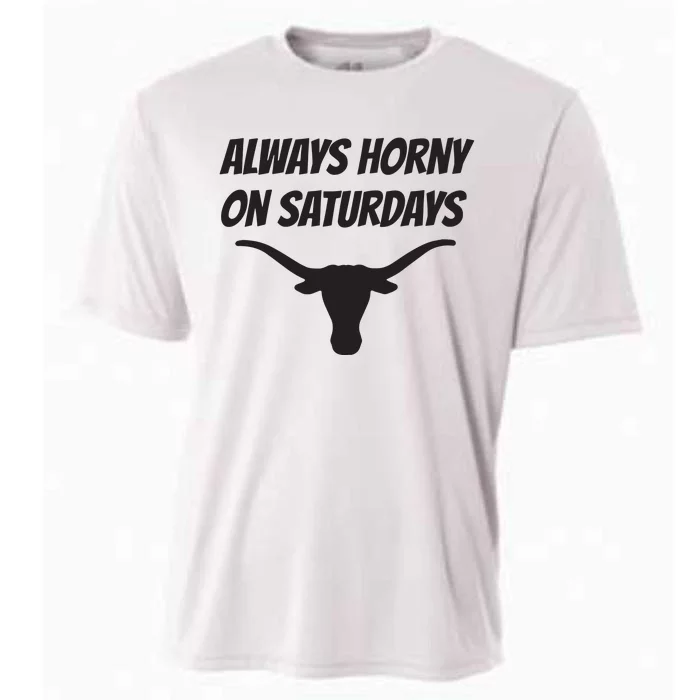 Always Horny On Saturdays Cooling Performance Crew T-Shirt