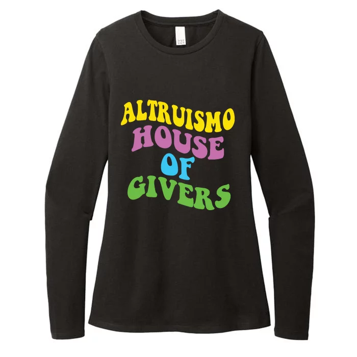 Altruismo House Of Givers Rca Givers School Spirit Womens CVC Long Sleeve Shirt