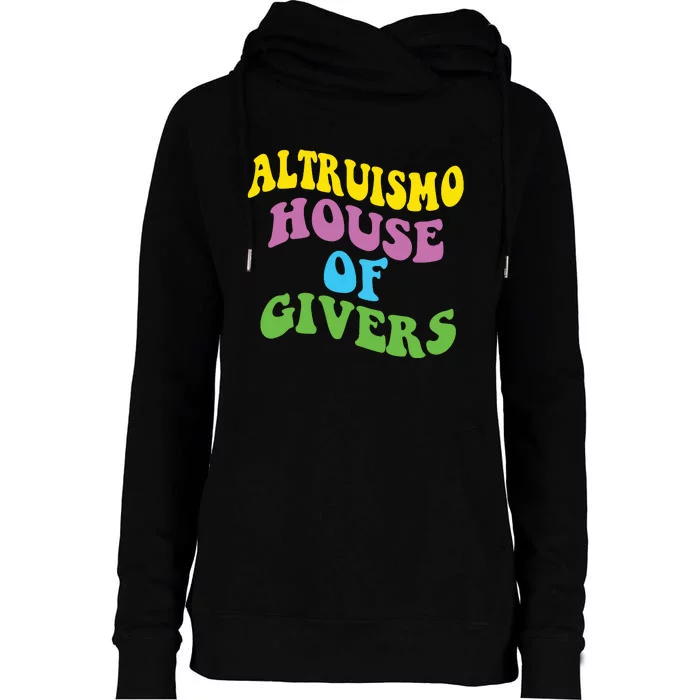 Altruismo House Of Givers Rca Givers School Spirit Womens Funnel Neck Pullover Hood