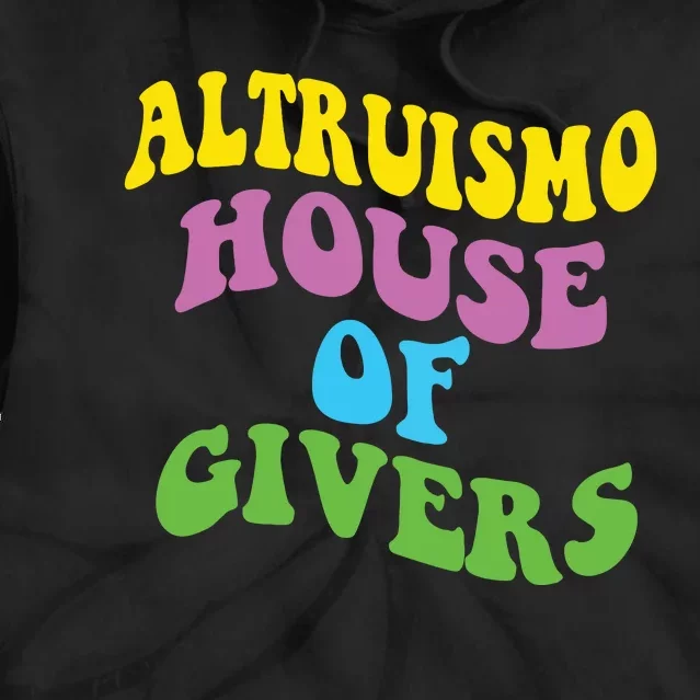 Altruismo House Of Givers Rca Givers School Spirit Tie Dye Hoodie