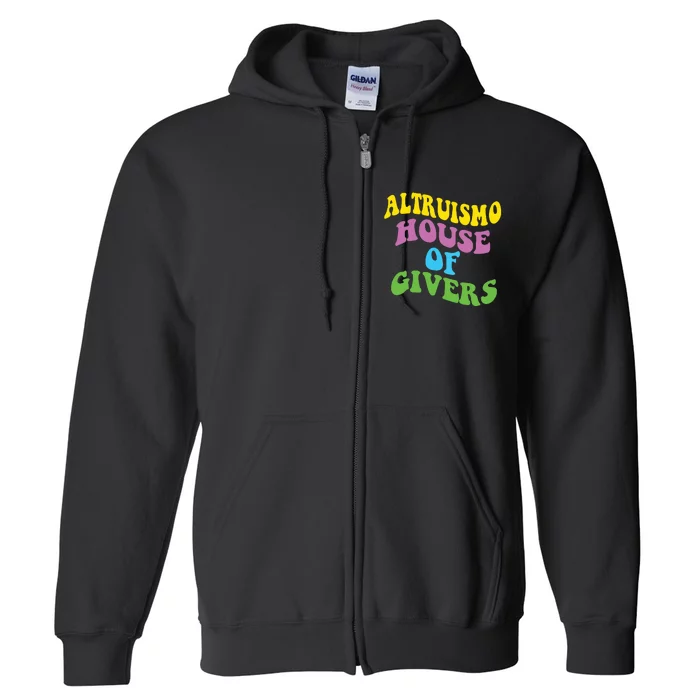 Altruismo House Of Givers Rca Givers School Spirit Full Zip Hoodie