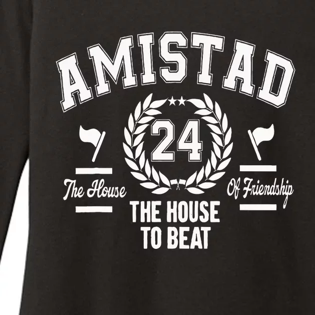 Amistad House Of Friendship House Friendship School Spirit Womens CVC Long Sleeve Shirt