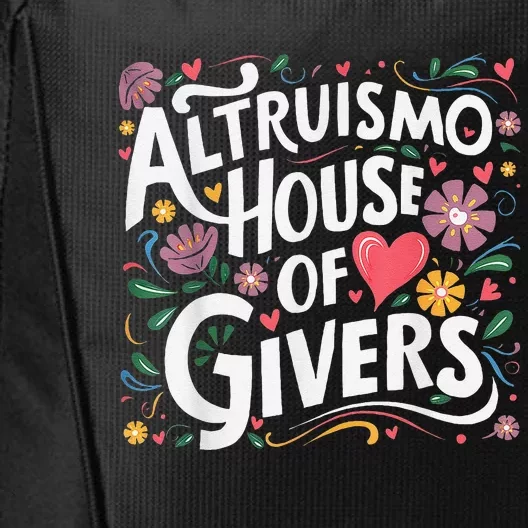 Altruismo House Of Givers Rca Givers School Spirit City Backpack