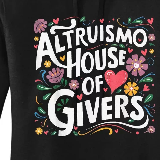 Altruismo House Of Givers Rca Givers School Spirit Women's Pullover Hoodie