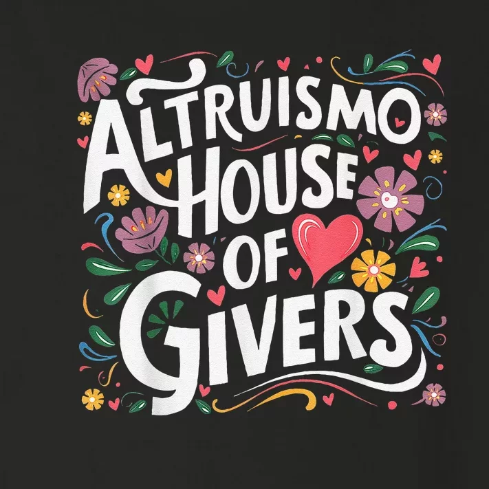 Altruismo House Of Givers Rca Givers School Spirit Toddler Long Sleeve Shirt