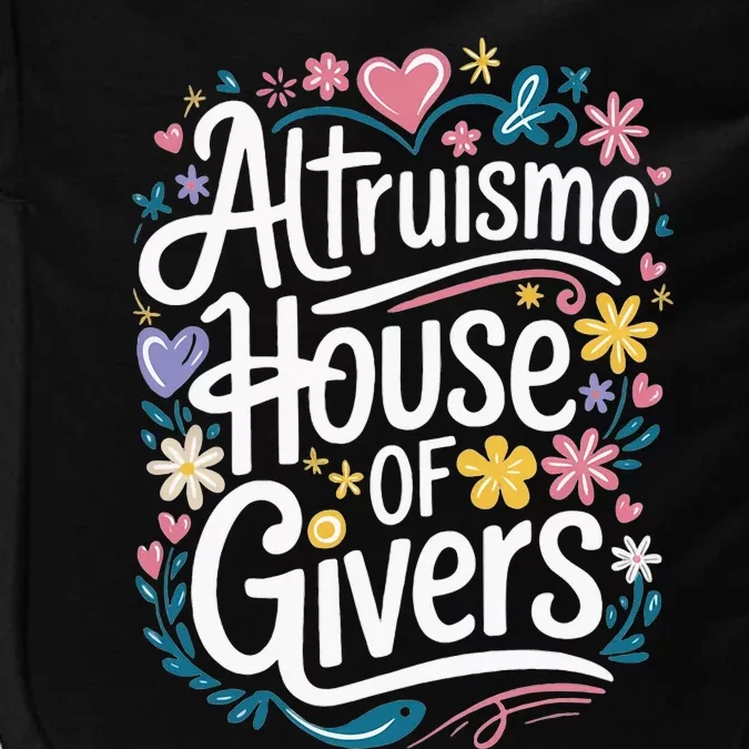 Altruismo House Of Givers School Spirit Impact Tech Backpack