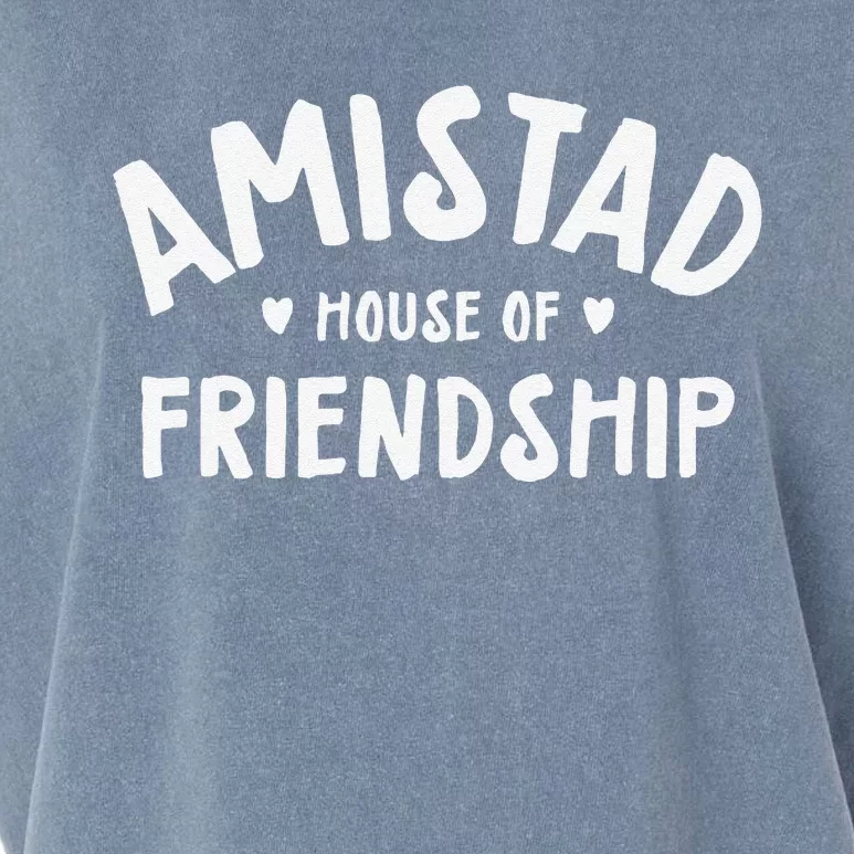 Amistad House Of Friendship Gift Garment-Dyed Women's Muscle Tee