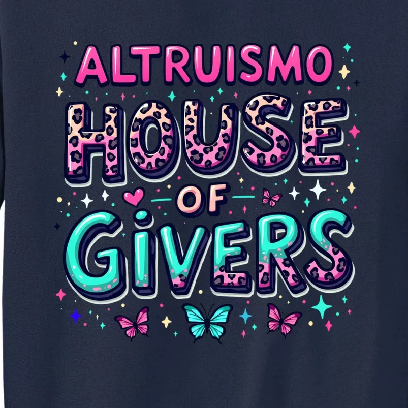 Altruismo House Of Givers Rca Givers School Spirit Tall Sweatshirt