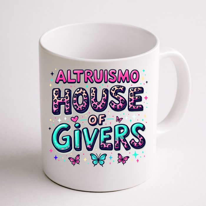 Altruismo House Of Givers Rca Givers School Spirit Front & Back Coffee Mug