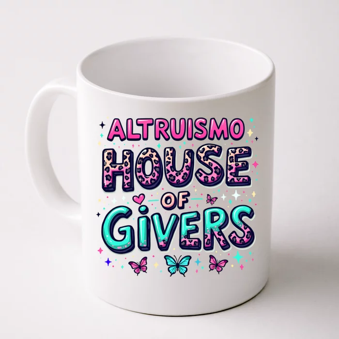 Altruismo House Of Givers Rca Givers School Spirit Front & Back Coffee Mug