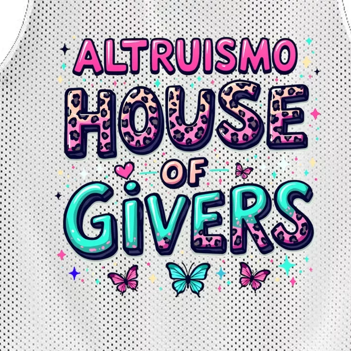 Altruismo House Of Givers Rca Givers School Spirit Mesh Reversible Basketball Jersey Tank