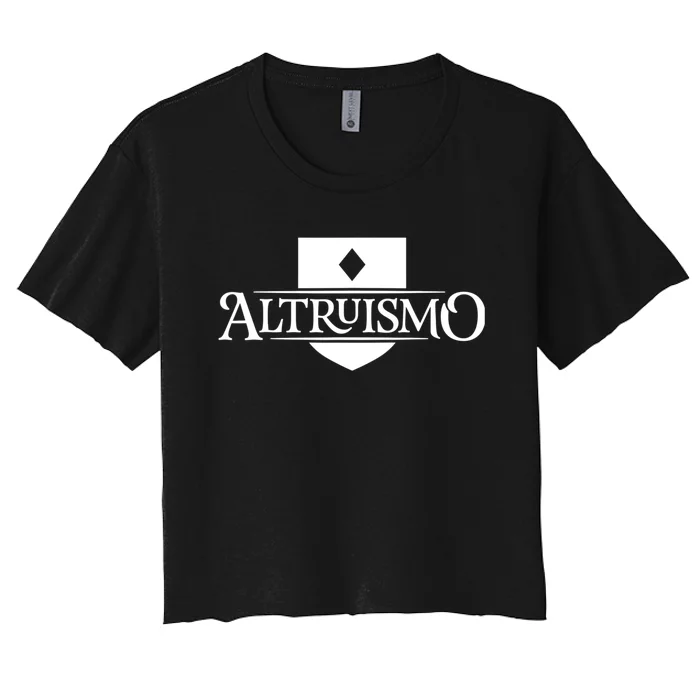 Altruismo House Of Givers School Spirit Givers Women's Crop Top Tee