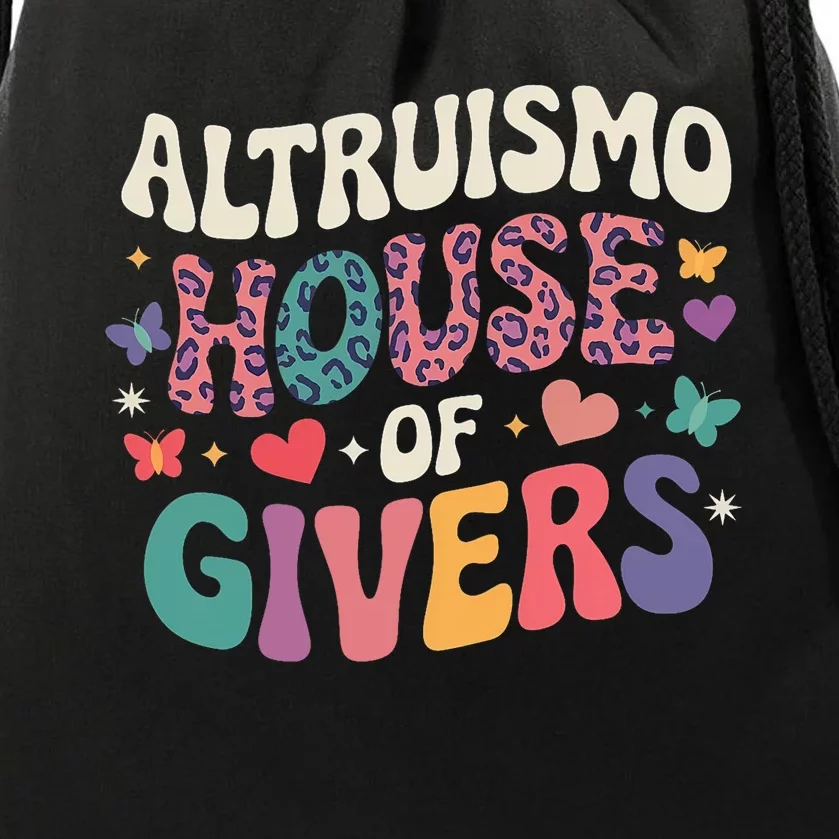 Altruismo House Of Givers Rca Givers School Spirit Drawstring Bag