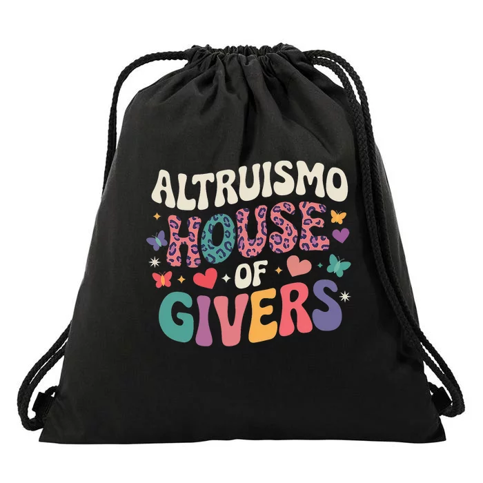 Altruismo House Of Givers Rca Givers School Spirit Drawstring Bag