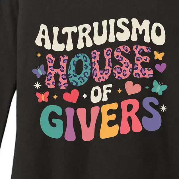 Altruismo House Of Givers Rca Givers School Spirit Womens CVC Long Sleeve Shirt