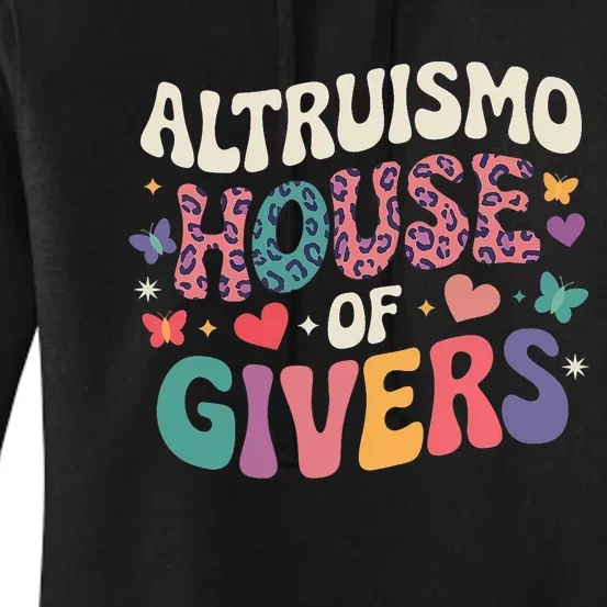 Altruismo House Of Givers Rca Givers School Spirit Women's Pullover Hoodie