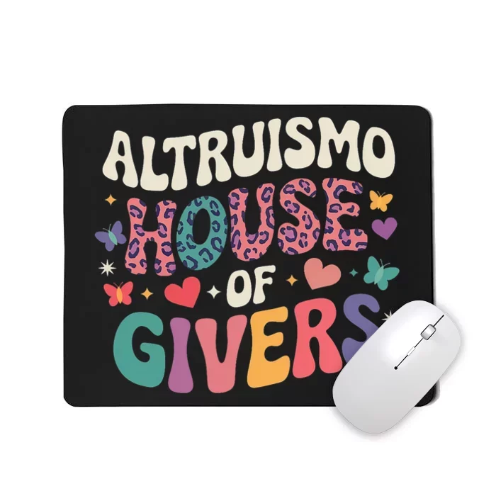 Altruismo House Of Givers Rca Givers School Spirit Mousepad