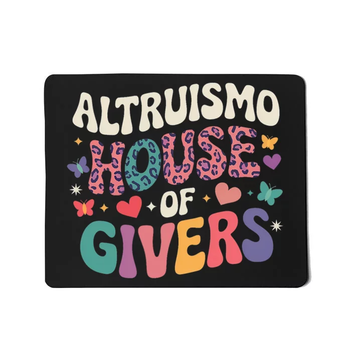 Altruismo House Of Givers Rca Givers School Spirit Mousepad