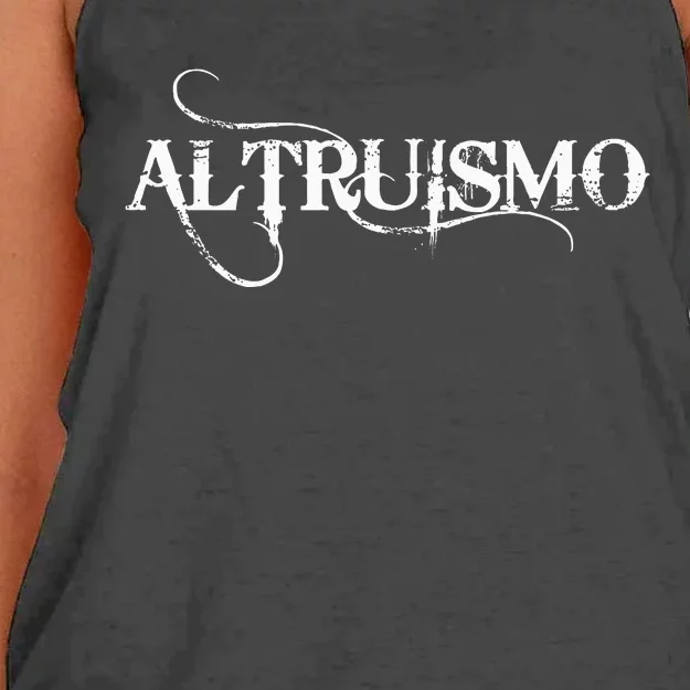 Altruismo House Of Givers Rca Givers School Spirit Women's Knotted Racerback Tank