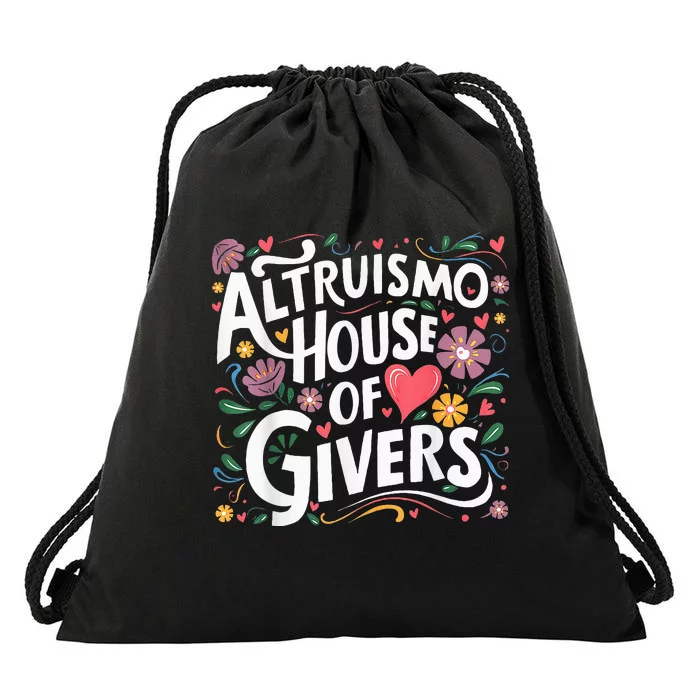 Altruismo House Of Givers Rca Givers School Spirit Drawstring Bag