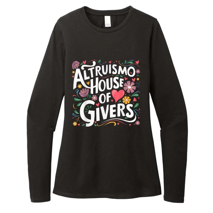 Altruismo House Of Givers Rca Givers School Spirit Womens CVC Long Sleeve Shirt