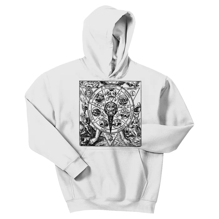 Alchemy Hermeticism Occult Magic Magick Graphic Tee Kids Hoodie