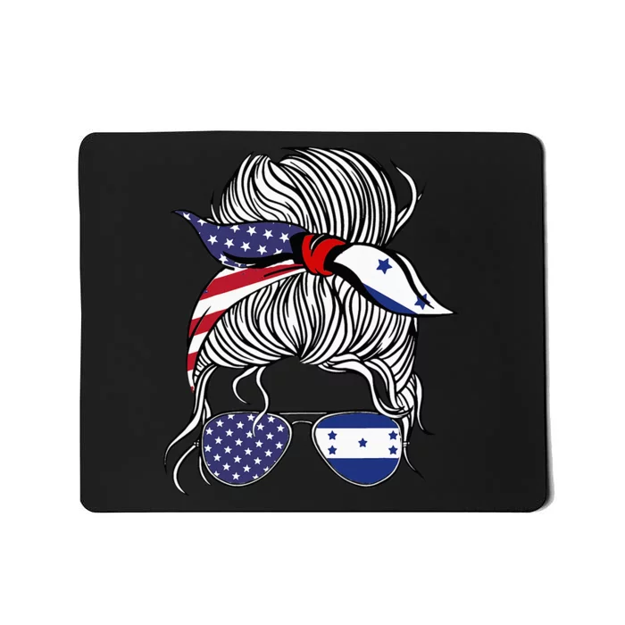 American Honduran Patriot Flag  Honduras Grown Mousepad