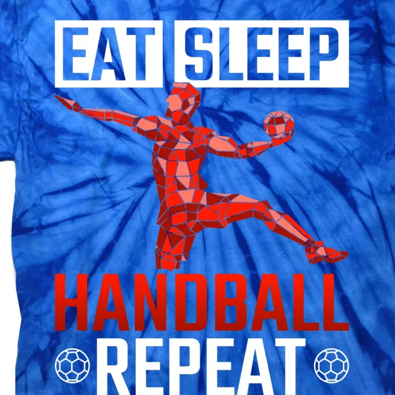 Athlete Handball Player Gift Handball Gift Tie-Dye T-Shirt