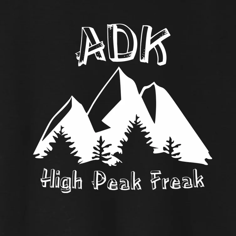 Adirondack High Peak Freak Women's Crop Top Tee