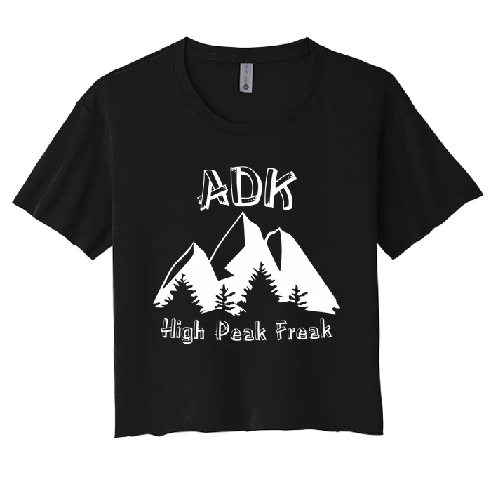 Adirondack High Peak Freak Women's Crop Top Tee