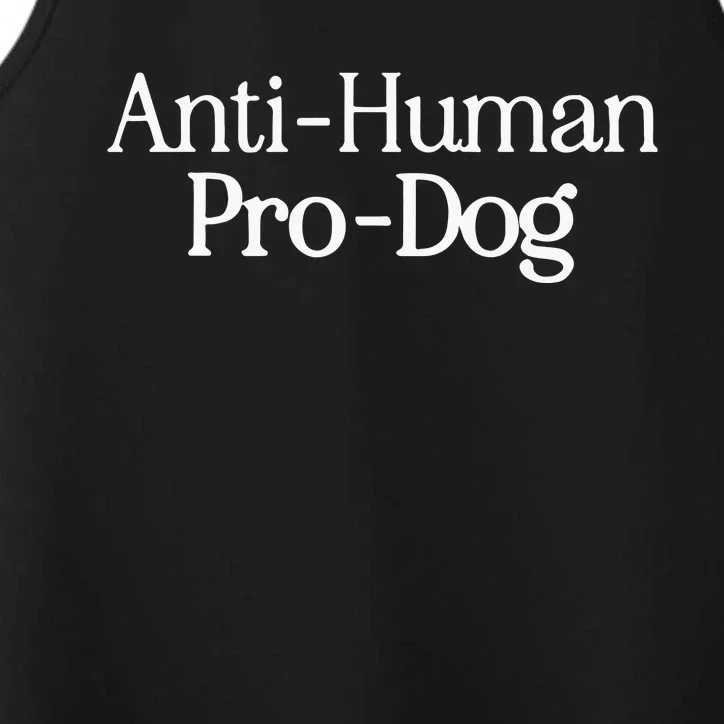 Anti Human Pro Dog Performance Tank