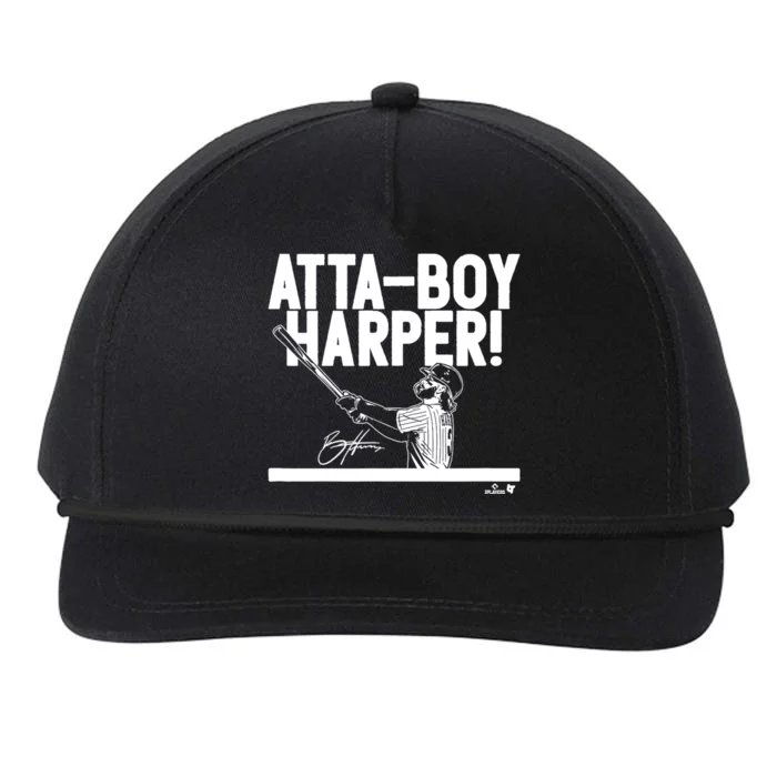 Attaboy Harper Philadelphia Baseball Snapback Five-Panel Rope Hat