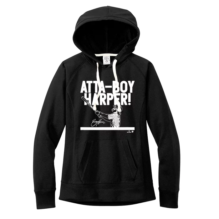 Attaboy Harper Philadelphia Baseball Women's Fleece Hoodie