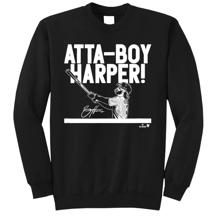 Attaboy Harper Philadelphia Baseball Tall Sweatshirt