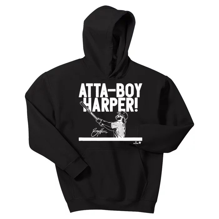 Attaboy Harper Philadelphia Baseball Kids Hoodie