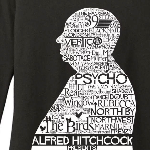 Alfred Hitchcock Presents... Womens CVC Long Sleeve Shirt