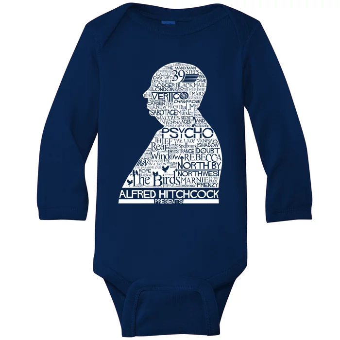 Alfred Hitchcock Presents... Baby Long Sleeve Bodysuit