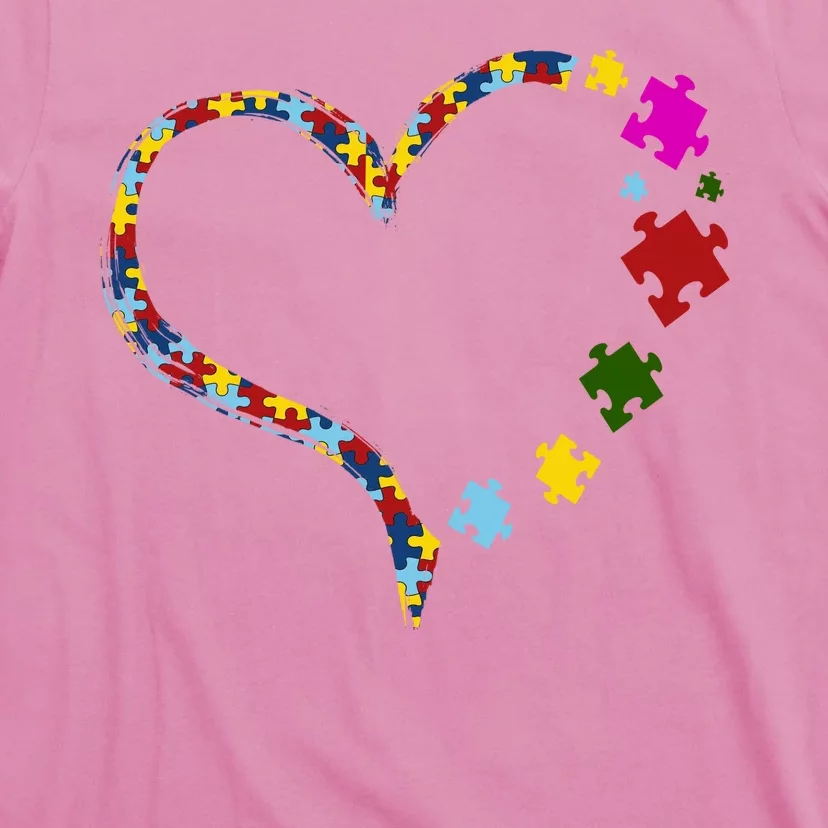 Autism Heart Puzzle Piece T-Shirt